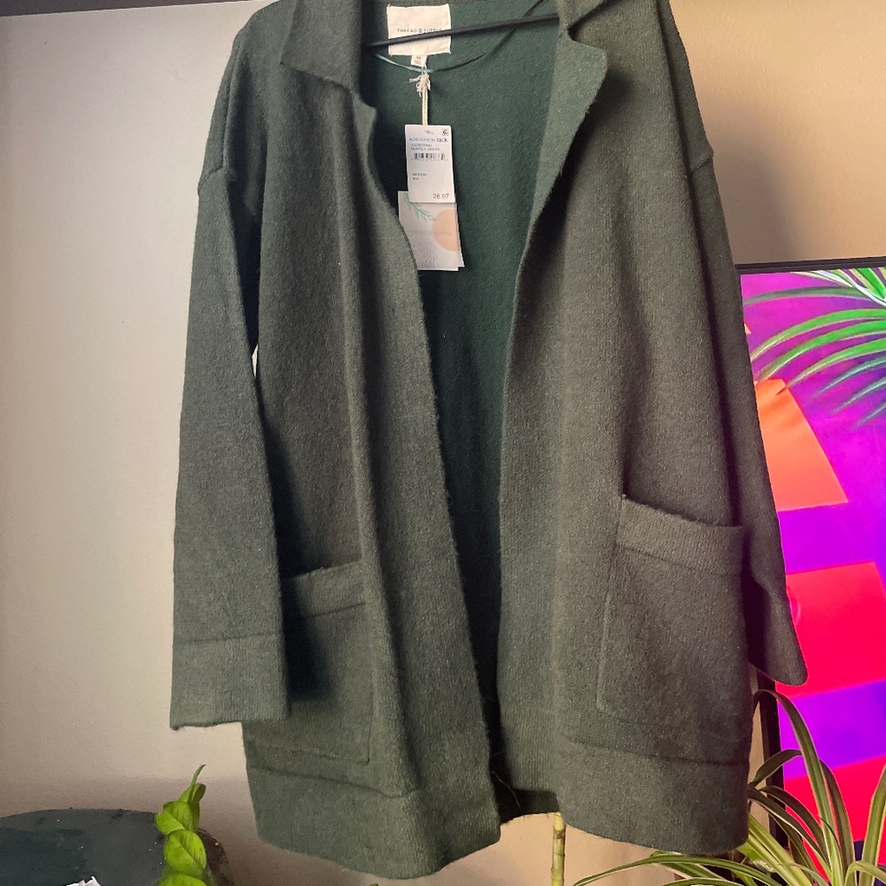 Green sweater